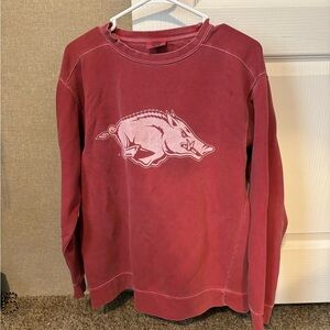 Arkansas Razorbacks Comfort Colors Crewneck